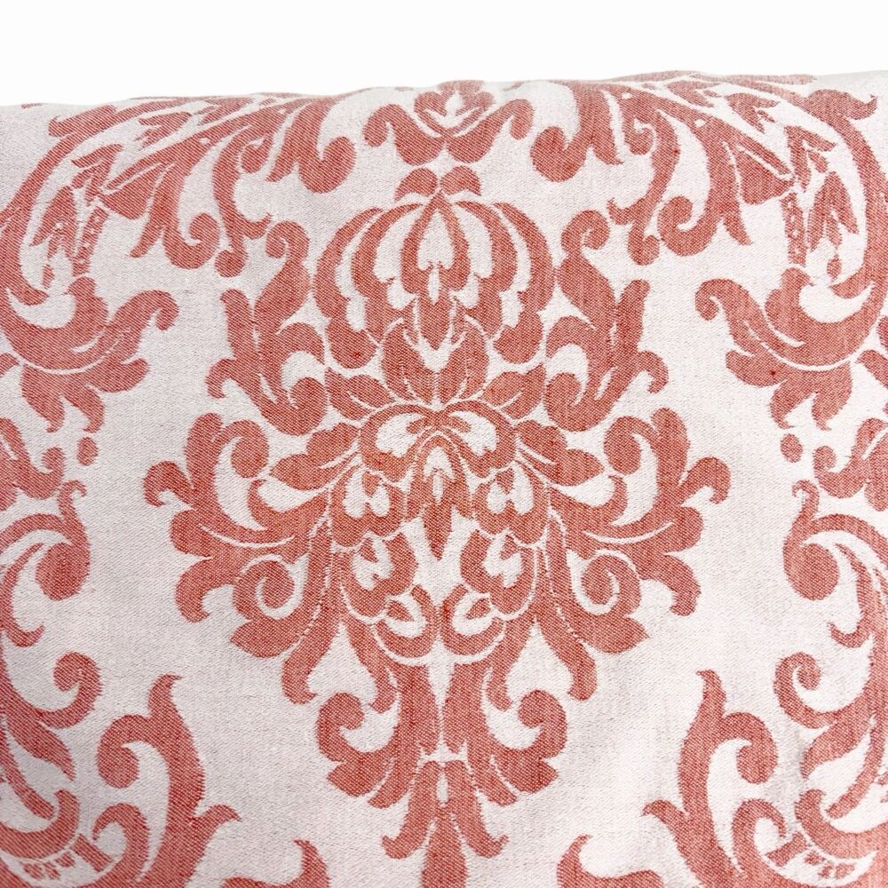 Williams Sonoma Brocade 55% Linen 45% Cotton Duvet Cover Twin Made In Portugal - Picture 2 of 12